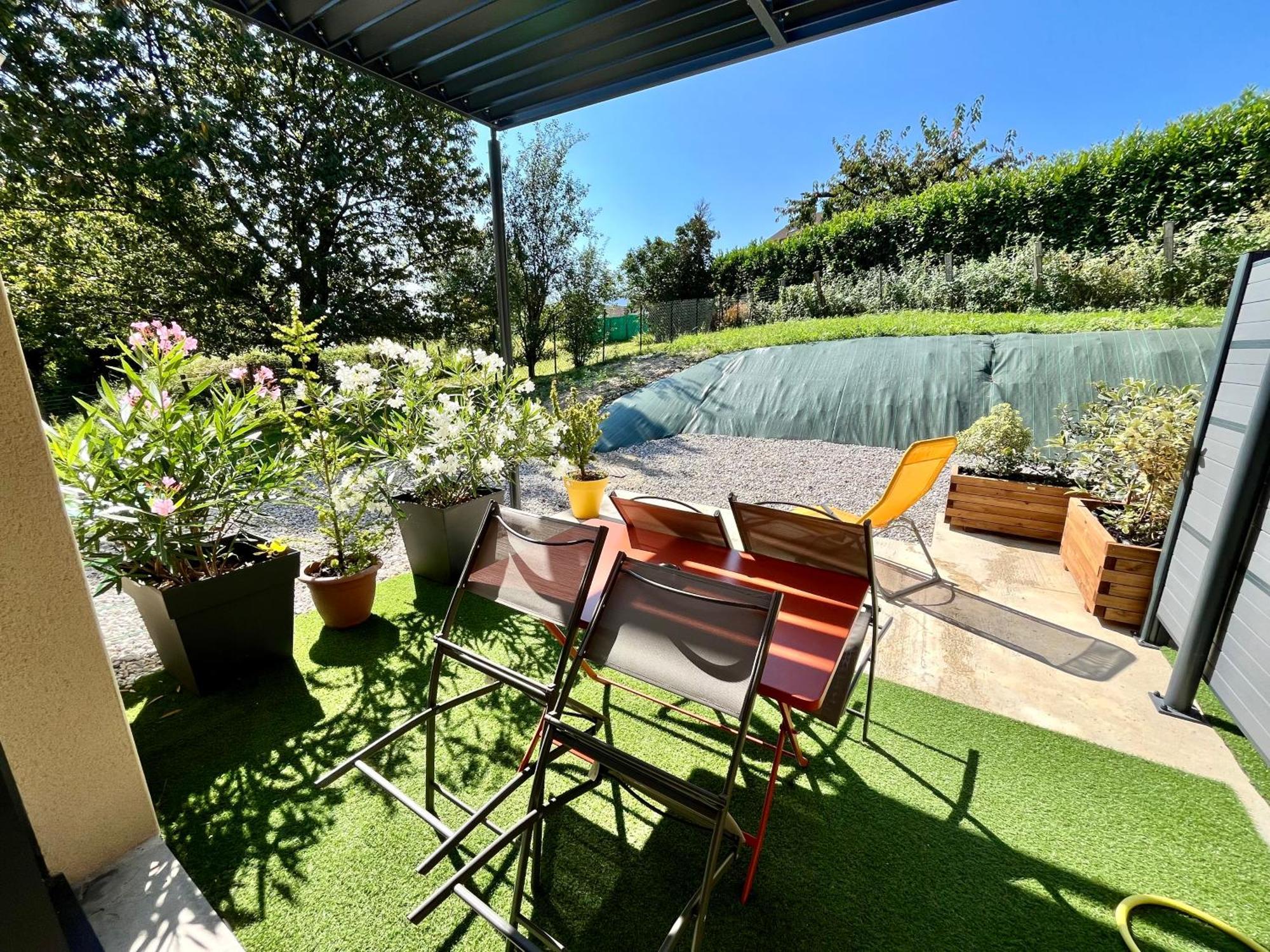 L'Escapade Dauphinoise, Gite 2 Chambres Avec Terrasse Et Clim Beaucroissant Bagian luar foto